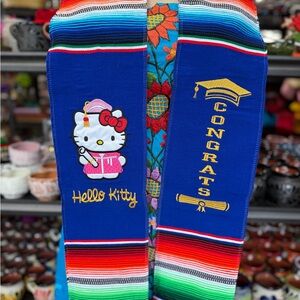 Hello kitty Mexican Graduation Class 2025 Mexican sash /stole